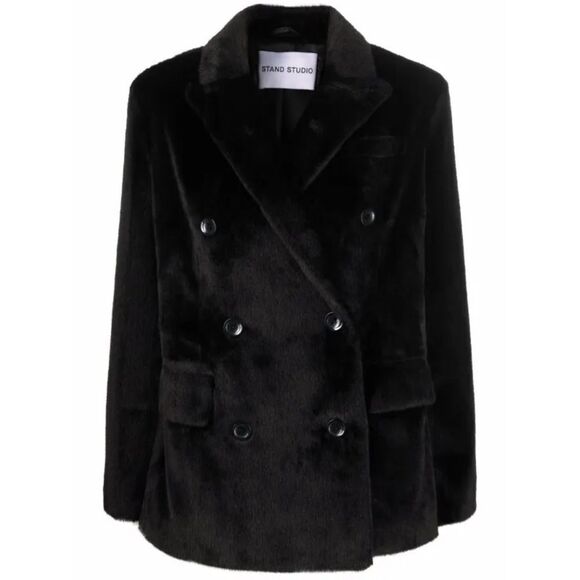 NWT STAND STUDIO Faux Fur Jacket - Picture 1 of 6
